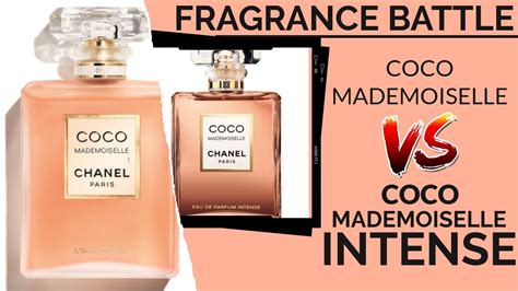 coco chanel mademoiselle intense vs regular